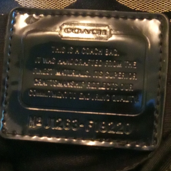 Coach monogram crossbody tote bag - Picture 9 of 13